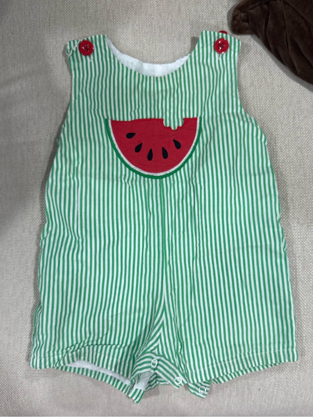 Boys smocked Jon Jon